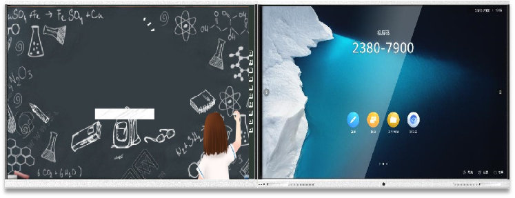 電子黑板功能（2）：雙屏聯(lián)動(dòng)、掃碼帶走