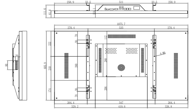 49寸1.8mm拼縫液晶拼接屏(圖3) 49寸1.8mm拼縫液晶拼接屏(圖3)